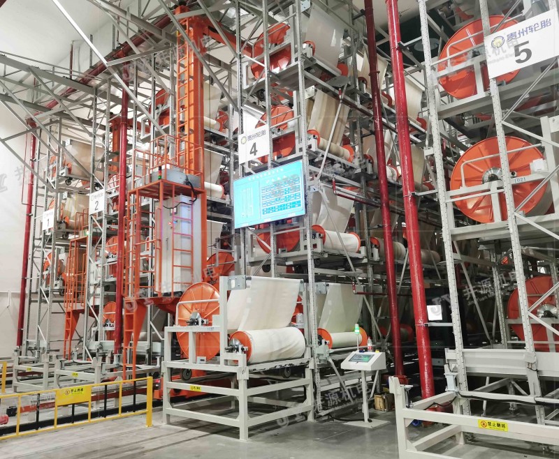 胎體胎側(cè)內(nèi)襯層立體庫